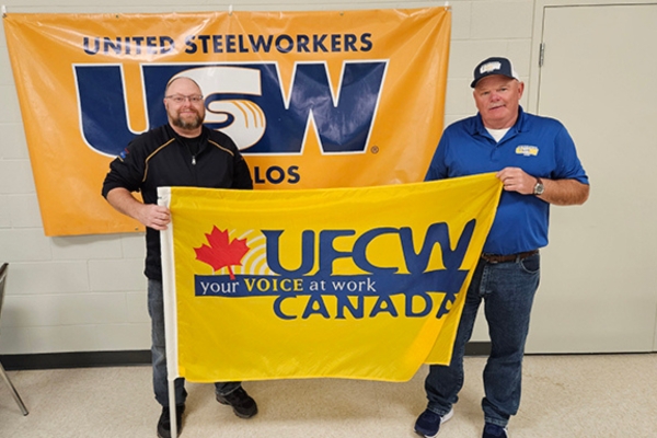 UFCW EPC celebrates in solidarity with USW 4883