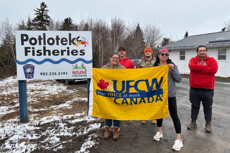 Local 864 workers at Potlotek Preservation get new deal 